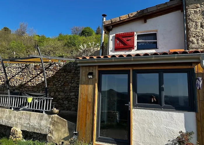 La Cigale Ardechoise, Cozy - View - Quiet * Chalencon